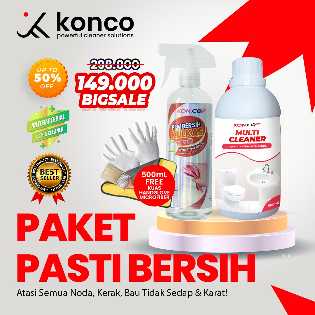 Harga KONCO Paket Pasti Bersih