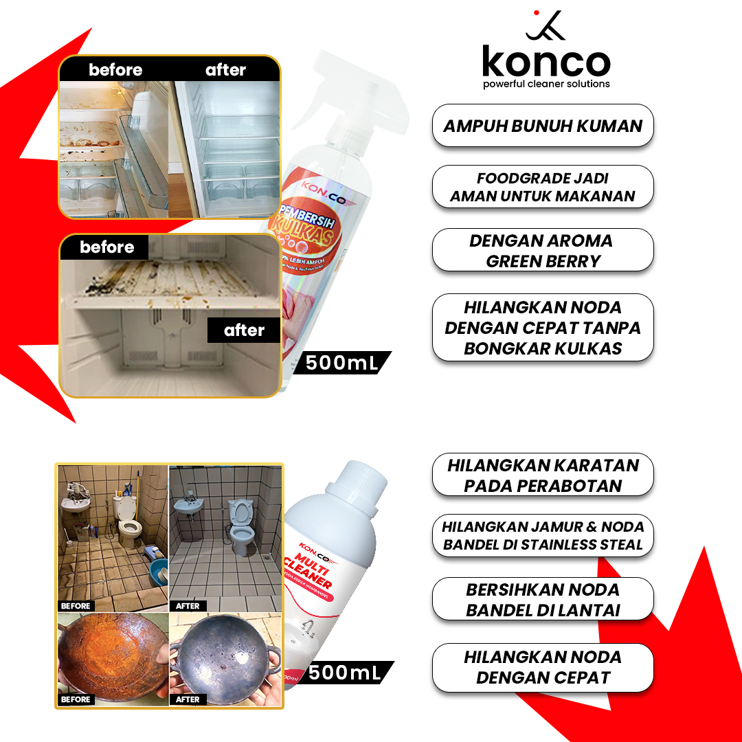 KONCO Multi Cleaner dan Pembersih Kulkas